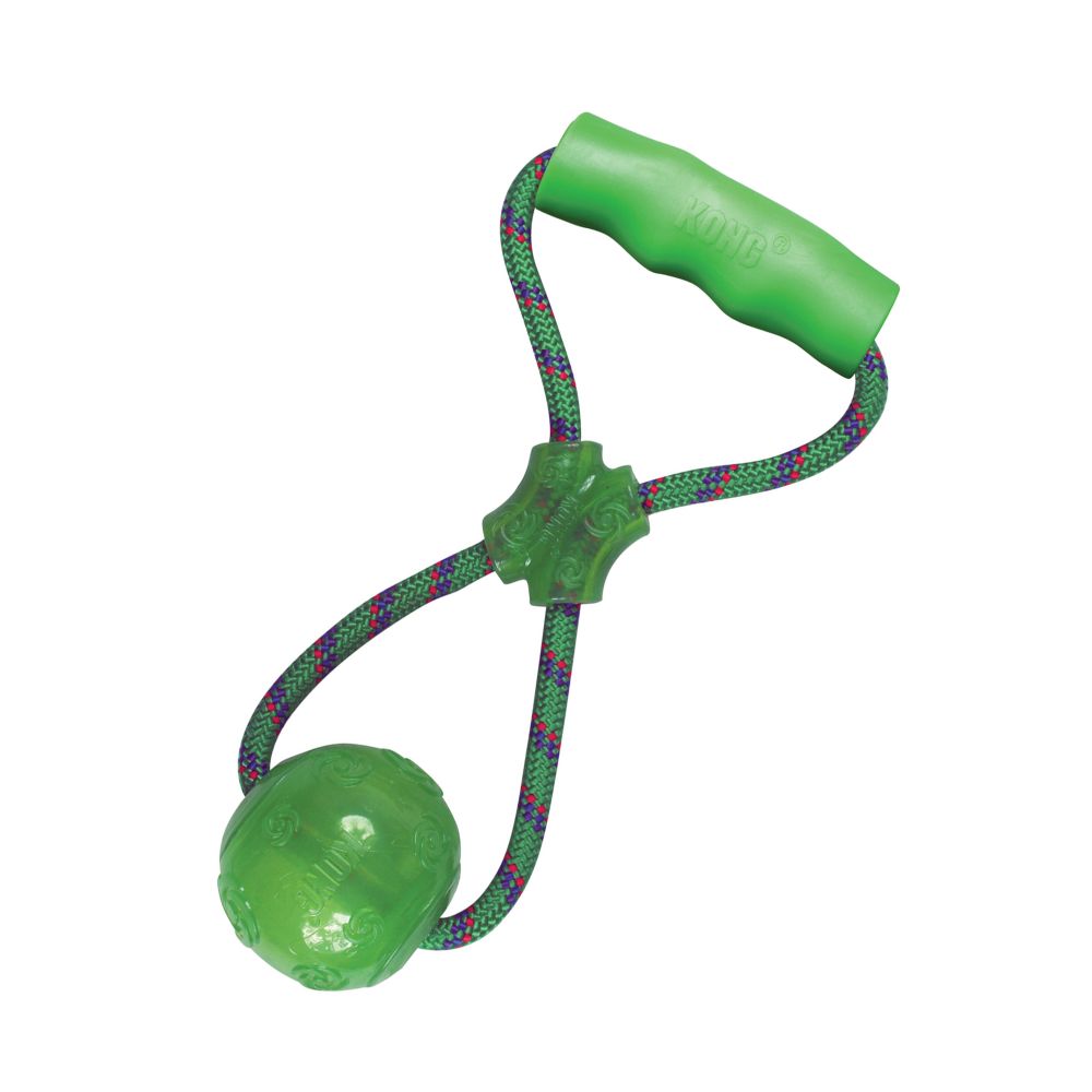 1 KONG Squeezz Ball with Handle Medium