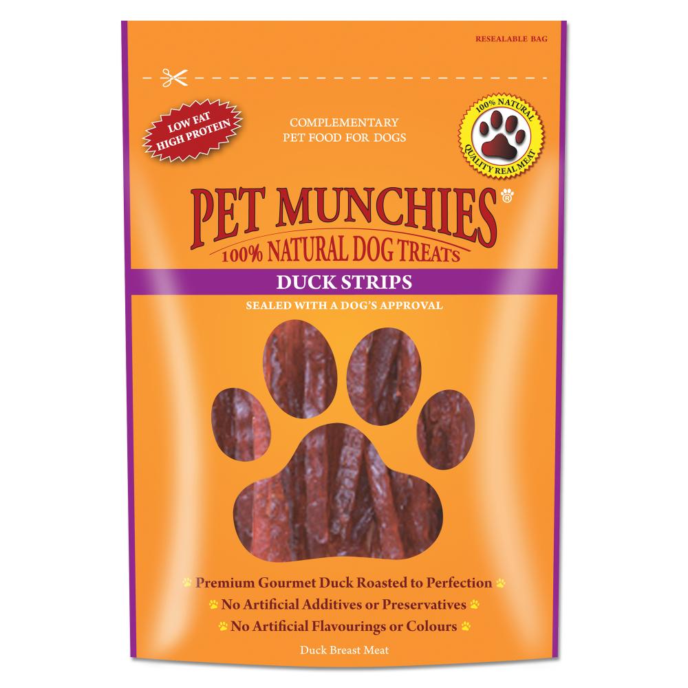1 Pet Munchies 100% Natural Duck Strips