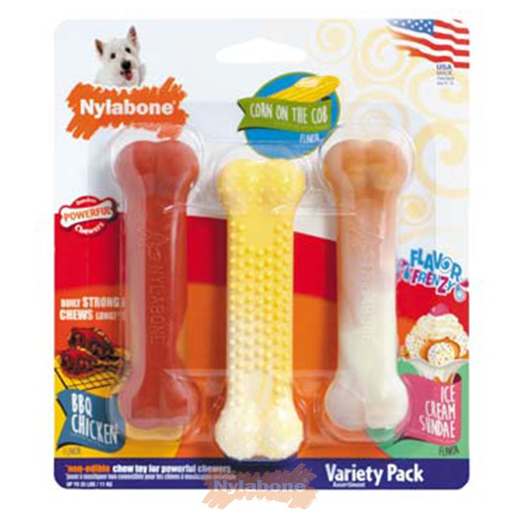 1 Nylabone Variety Dura Chew Bbq Chicken
